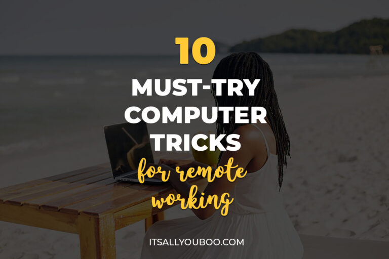 10 Must-Try Computer Tricks for Remote Working
