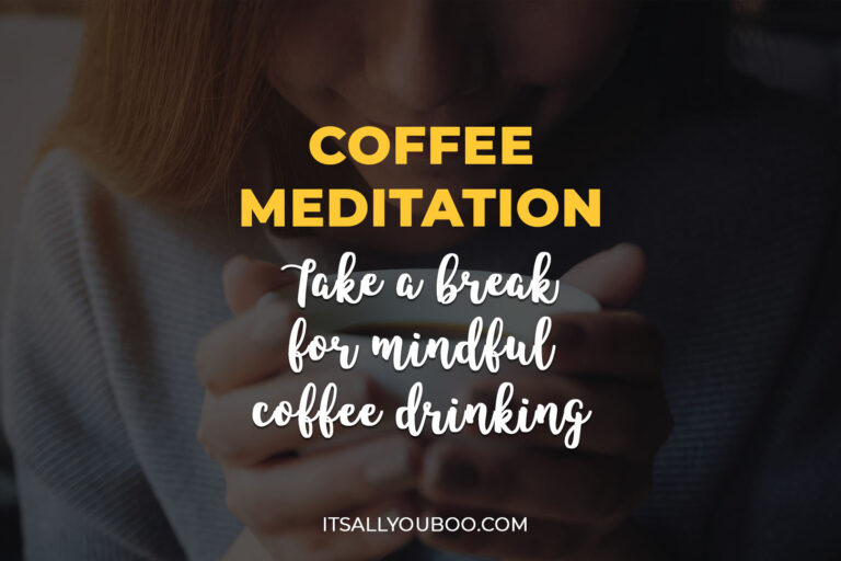 Coffee Meditation: Take a Break for Mindful Coffee Drinking