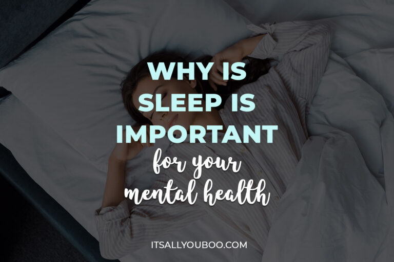 Why is Sleep Important for Your Mental Health
