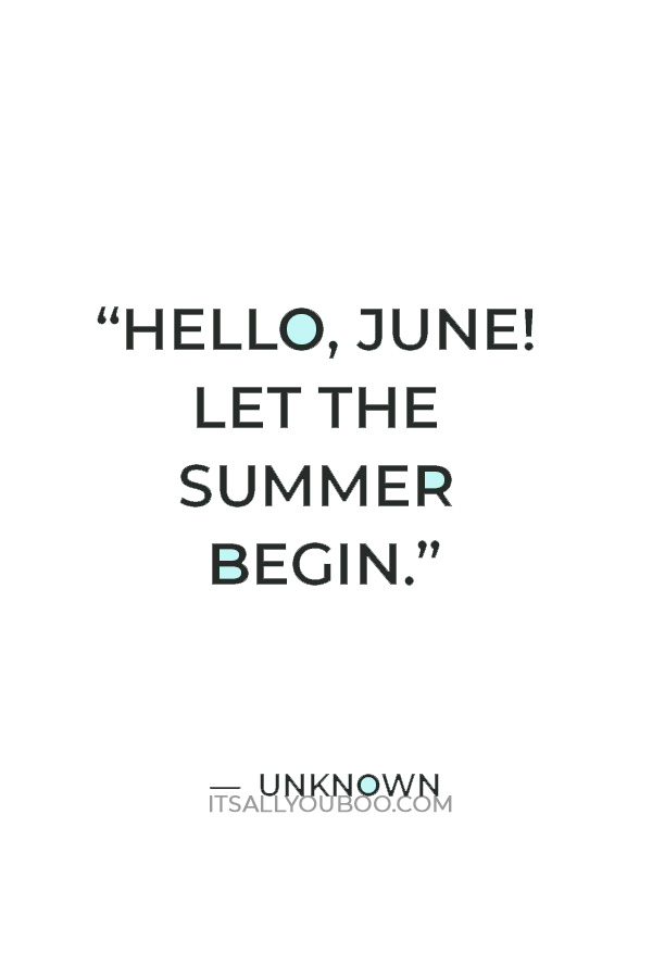 hello june quotes