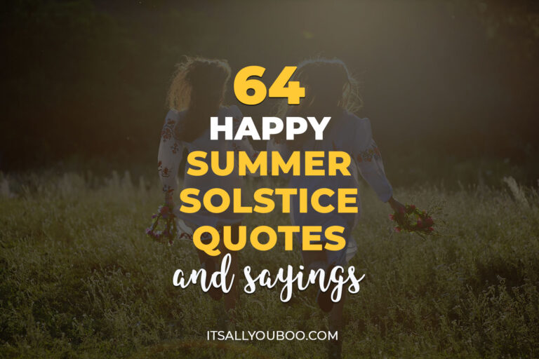 64 Happy Summer Solstice Quotes and Sayings