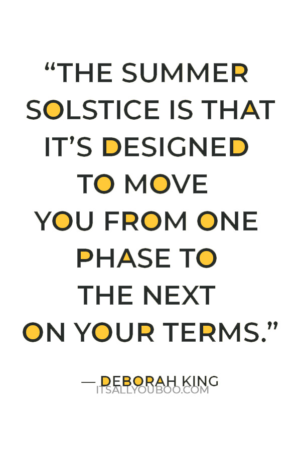 20+ Happy Summer Solstice Quotes