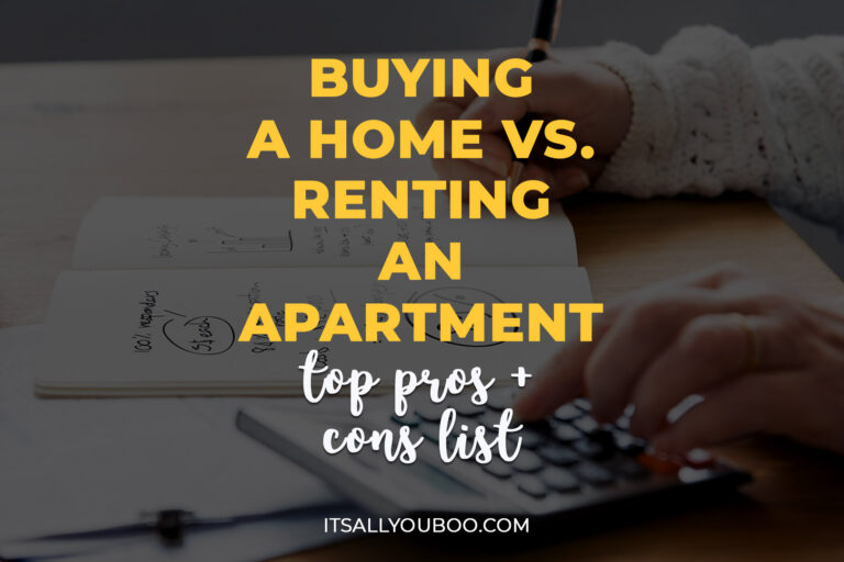 Buying a Home vs. Renting an Apartment: Top Pros and Cons List