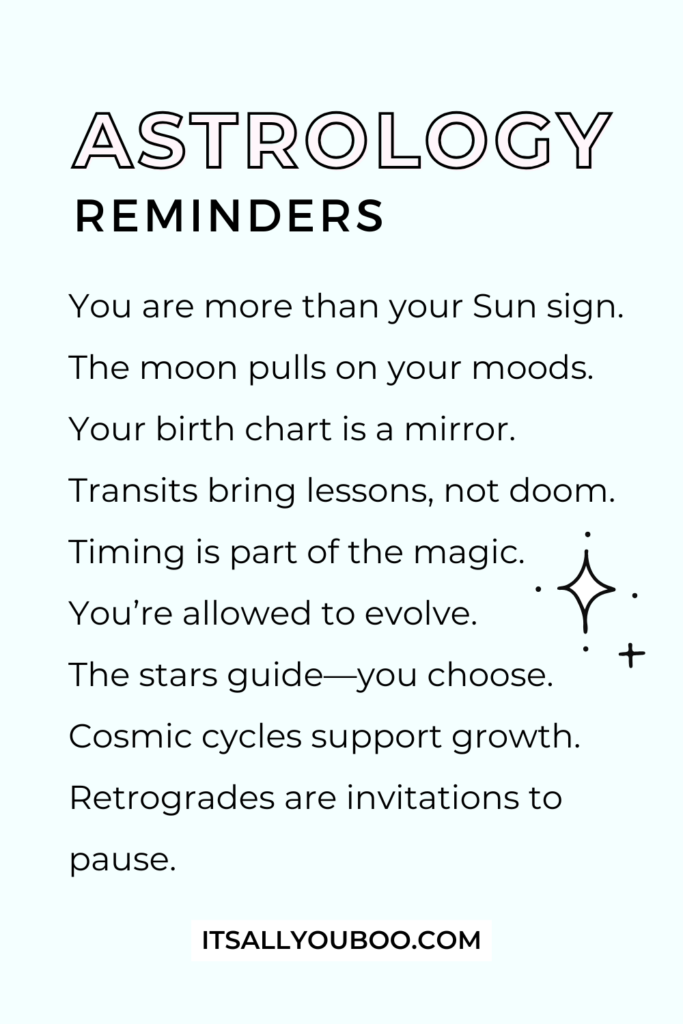 Your Daily Astrology Reminders