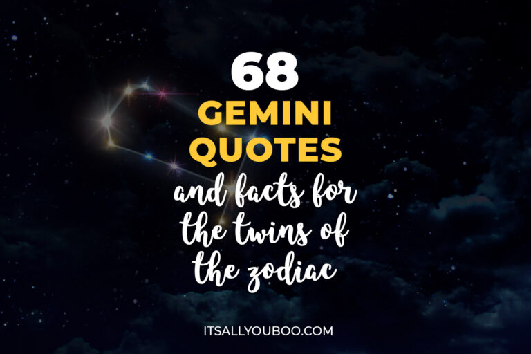 68 Gemini Quotes and Fun Facts for the Twins of the Zodiac