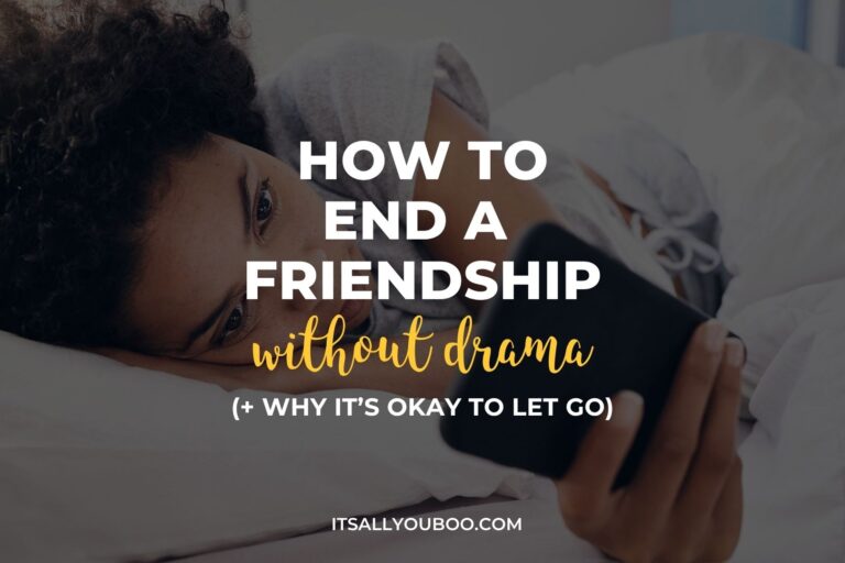 How to End a Friendship Feature image. Illustrating what this post is about to reader.