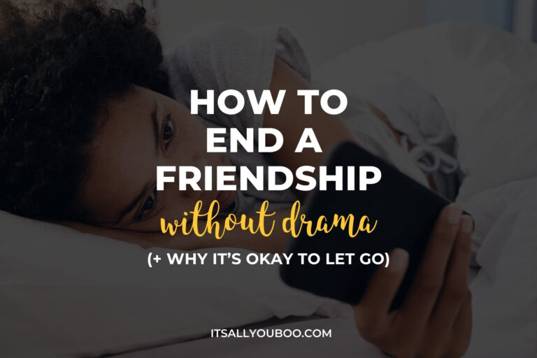 How to End a Friendship Feature image. Illustrating what this post is about to reader.