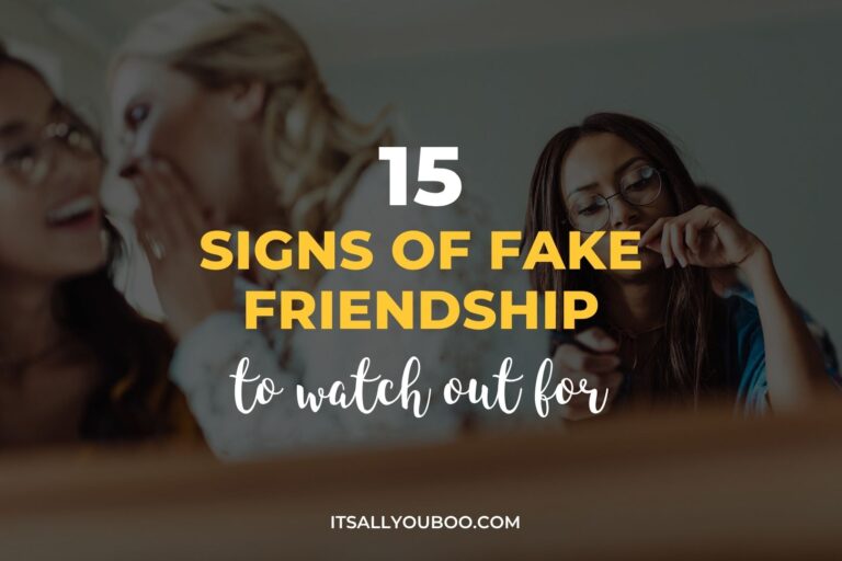 15 Signs Of Fake Friendship. Feature image for article.