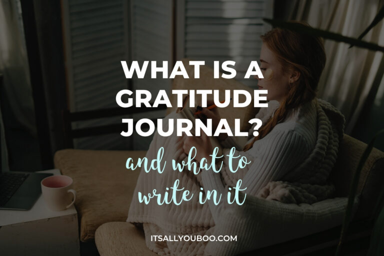What is a gratitude journal. Feature image for blog post.