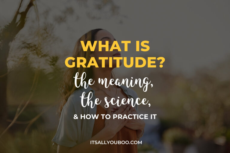What is gratitude. Feature image for blog post.